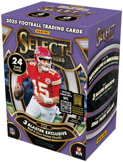 2025 Panini Select Football Blaster Box (6 Packs)