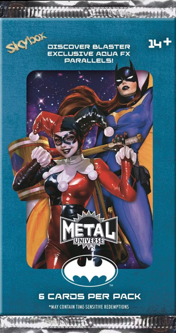 2025 Skybox Metal Universe Batman Blaster Box Pack (6 Cards)