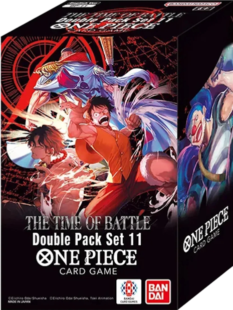 One Piece DP-11: THE TIME OF BATTLE Double Pack Set Vol. 11