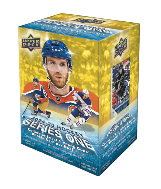 2024-25 Upper Deck Series 1 Hockey Blaster Box (4 Packs)