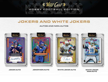 2024 Wild Card 5 Card Draw Stacked Deck Football Hobby Pack (1 Encased Card)