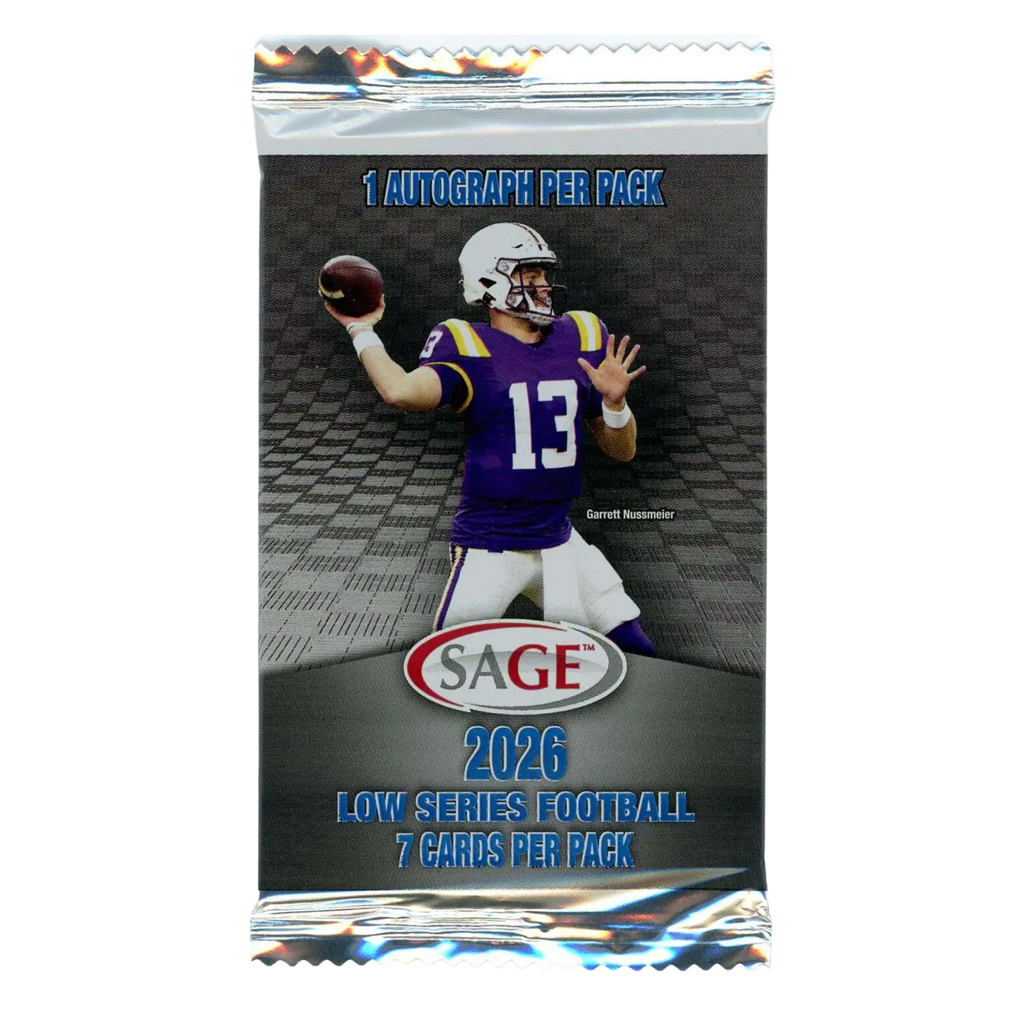 2026 Sage Low Series Football Hobby Pack (7 Cards)