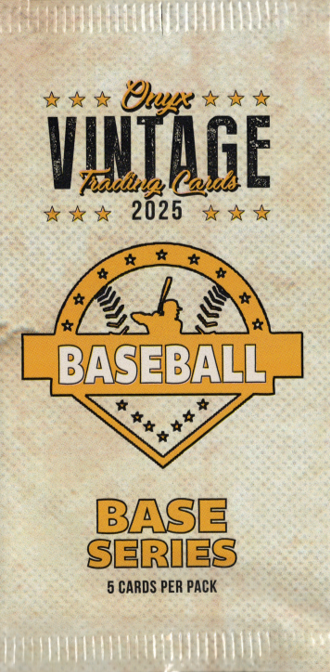 2025 ONYX Vintage Extended Baseball Hobby Pack (5 Cards)
