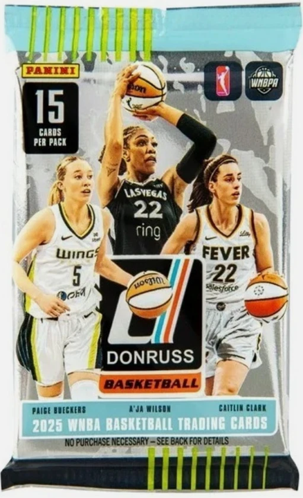 2025 Panini Donruss WNBA Blaster Pack (15 Cards)