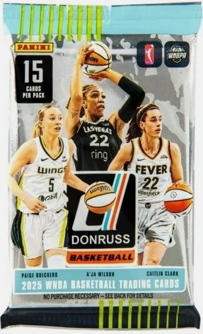 2025 Panini Donruss WNBA Blaster Box (6 Packs)