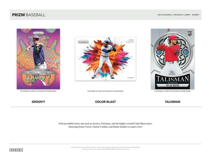 2025 Panini Prizm Baseball Hobby Pack (12 Cards)