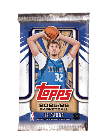 2025-26 Topps Basketball Value Box (7 Packs)