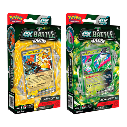 Pokémon TCG EX Battle Deck: Tapu Koko/ Iron Leaves (2/ 60 Card Decks)