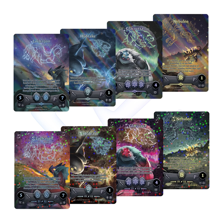 Elestrals TCG: Shattered Stars Ethereal Ascended Caster Kit (10 Packs)