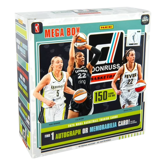 2025 Panini Donruss WNBA Mega Box (10 Packs)