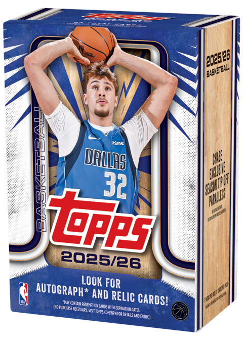 2025-26 Topps Basketball Value Box (7 Packs)