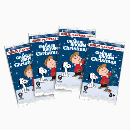 2025 Peanuts Playpaks A Charlie Brown Christmas Blaster Box (4 Packs)