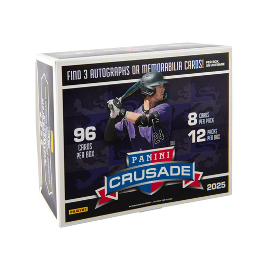 2025 Panini Crusade Baseball Premium Box (12 Packs)