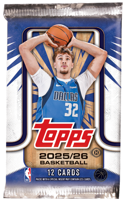 2025-26 Topps Basketball Hobby Pack (12 Cards)