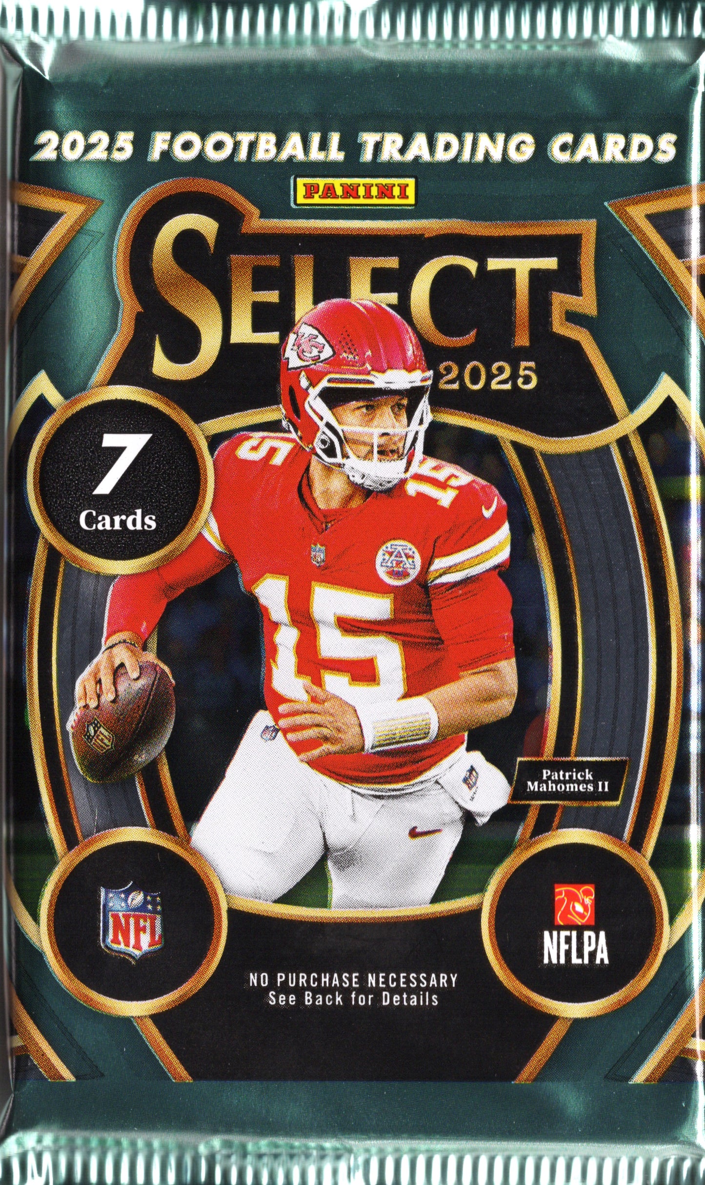 2025 Panini Select Football Mega Box Pack (7 Cards)