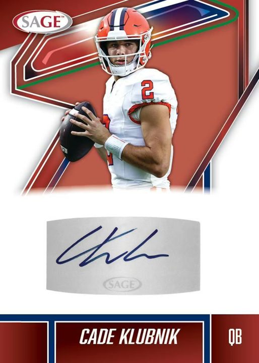 2026 Sage Low Series Football Hobby Pack (7 Cards)