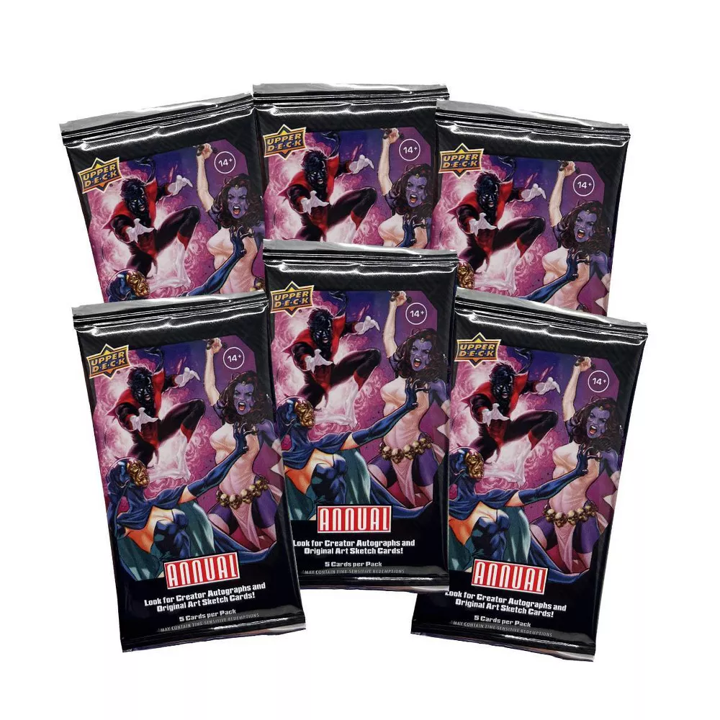 2023-24 Upper Deck Marvel Annual Blaster Box (6 Packs)