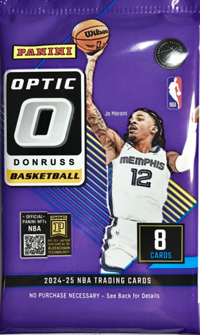 2024-25 Panini Optic Basketball Mega Box Pack (8 Cards)