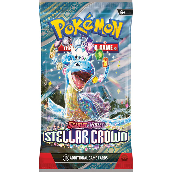 Pokemon Scarlet & Violet: Steller Crown Booster Bundle (6 Packs)