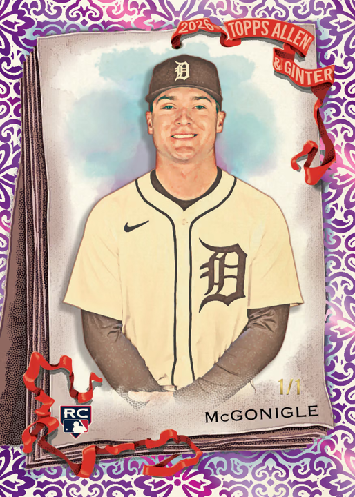 2026 Topps Allen & Ginter Baseball Hobby Pack (8 Cards)