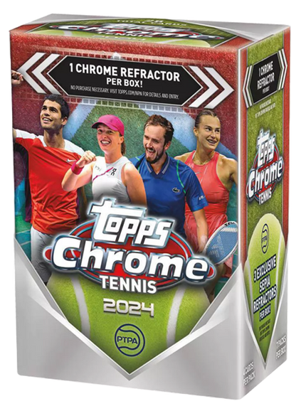 2024 Topps Chrome Tennis Blaster Box (7 Packs)