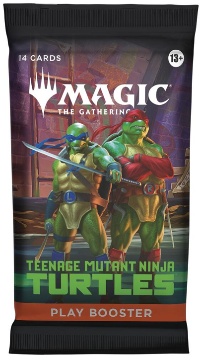 MTG Magic the Gathering: TEENAGE MUTANT NINJA TURTLES Play Booster Pack (14 Cards)
