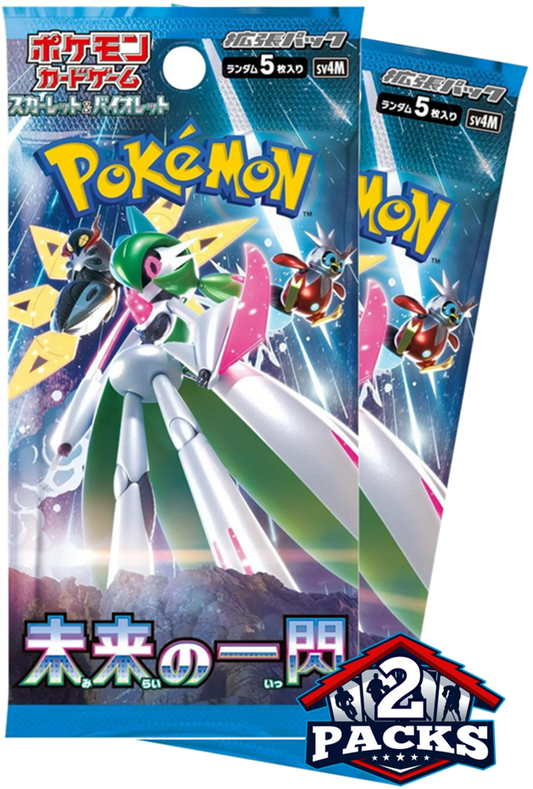 Pokemon: FUTURE FLASH (sv4M) JPN Booster 2pk (5 Cards Each)