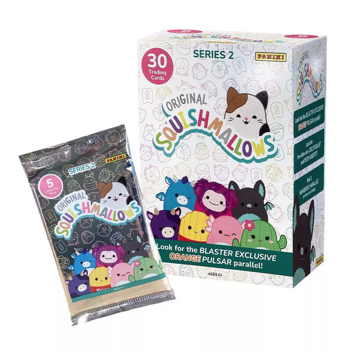 2025 Panini Squishmallows Blaster Box (6 Packs)