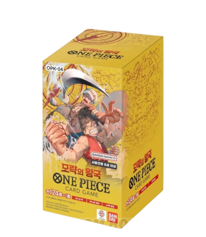 One Piece OPK04: Kingdom of Plots Korean Booster Box (24 Packs)