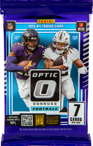 2025 Panini Optic Football Mega Box Pack (7 Cards)