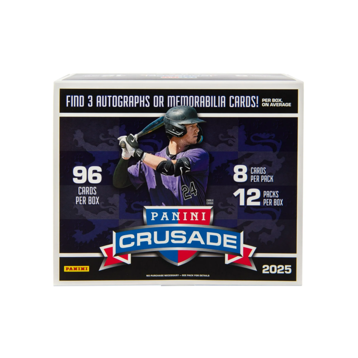 2025 Panini Crusade Baseball Premium Box (12 Packs)