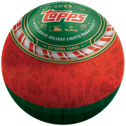 2025 Topps Holiday Baseball Tin (59 Cards)