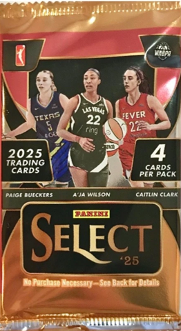 2026 Panini Select WNBA Blaster Pack (4 Cards)