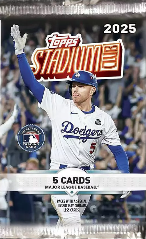 2025 Topps Stadium Club Baseball Blaster Pack (5 Cards)