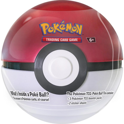 Pokemon TCG Poke Ball Tin 2024 (3 Packs)