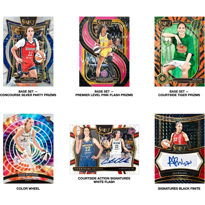 2026 Panini Select WNBA Blaster Pack (4 Cards)