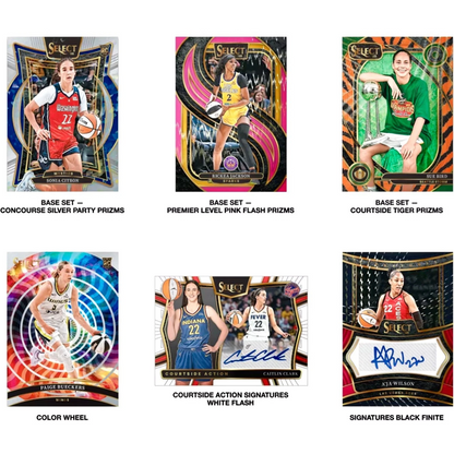 2026 Panini Select WNBA Blaster Pack (4 Cards)