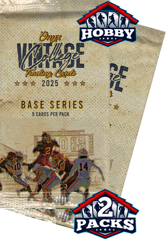 2025 Onyx College Football Hobby 2pk (5 Cards)