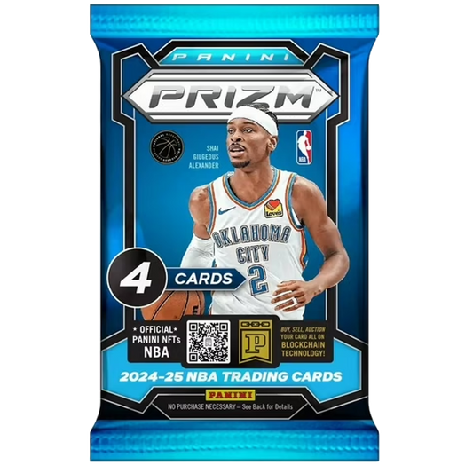 2024-25 Panini Prizm Basketball Retail Pack (4 Cards)