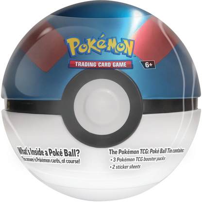 Pokemon TCG Poke Ball Tin 2024 (3 Packs)