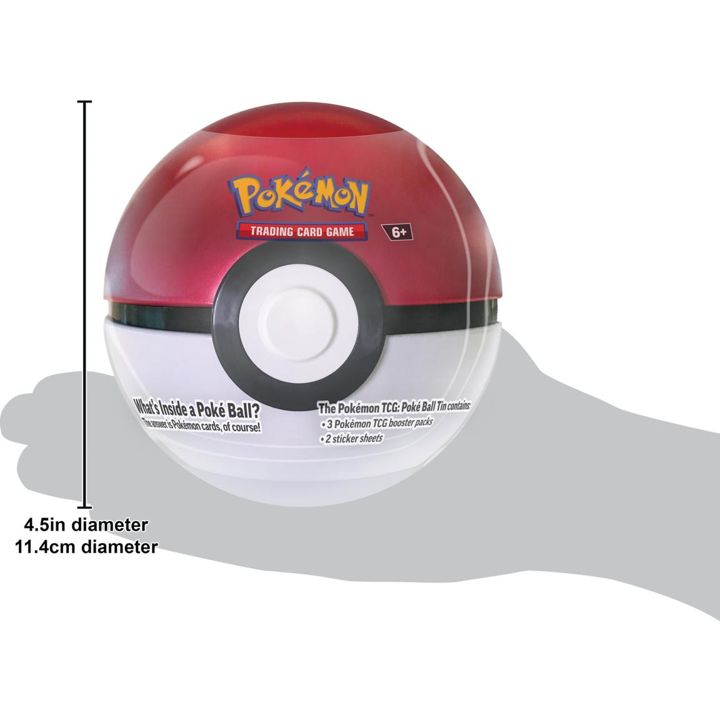 Pokemon TCG Poke Ball Tin 2024 (3 Packs)