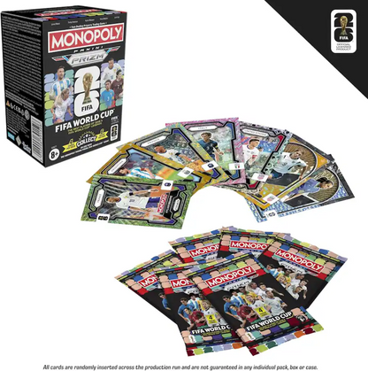 2026 Panini Prizm Monopoly FIFA World Cup Soccer Blaster Box (6 Packs)