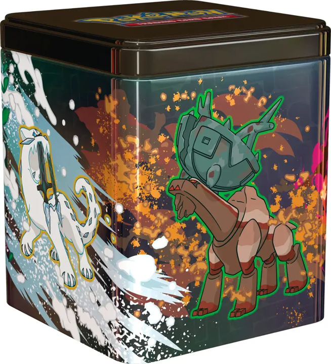 pokmon 3 pack stacking tins with booster packs 2024 Pokmon Stacking Tin