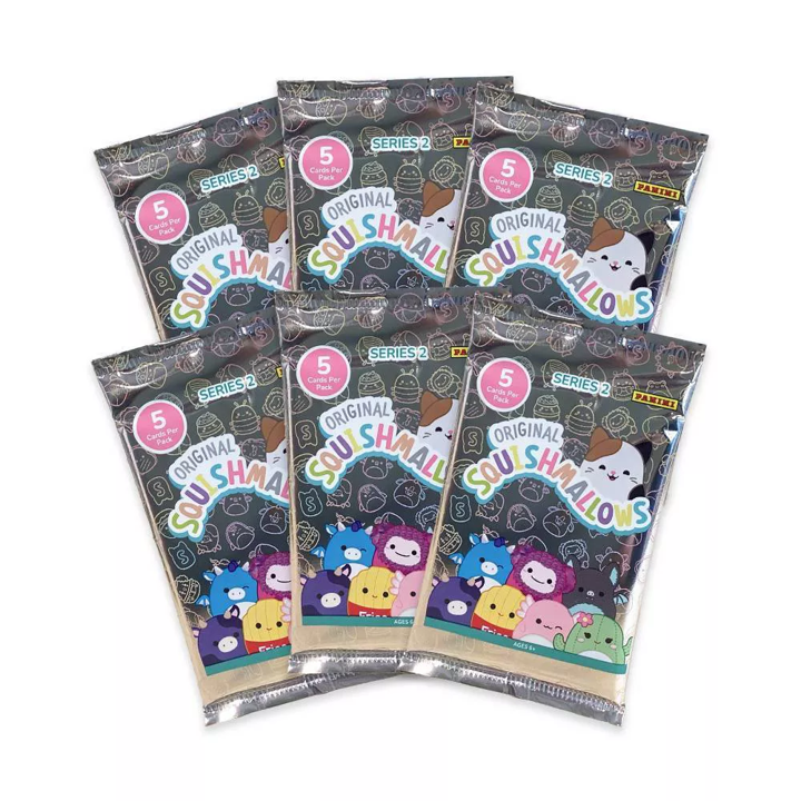 2025 Panini Squishmallows Blaster Box (6 Packs)