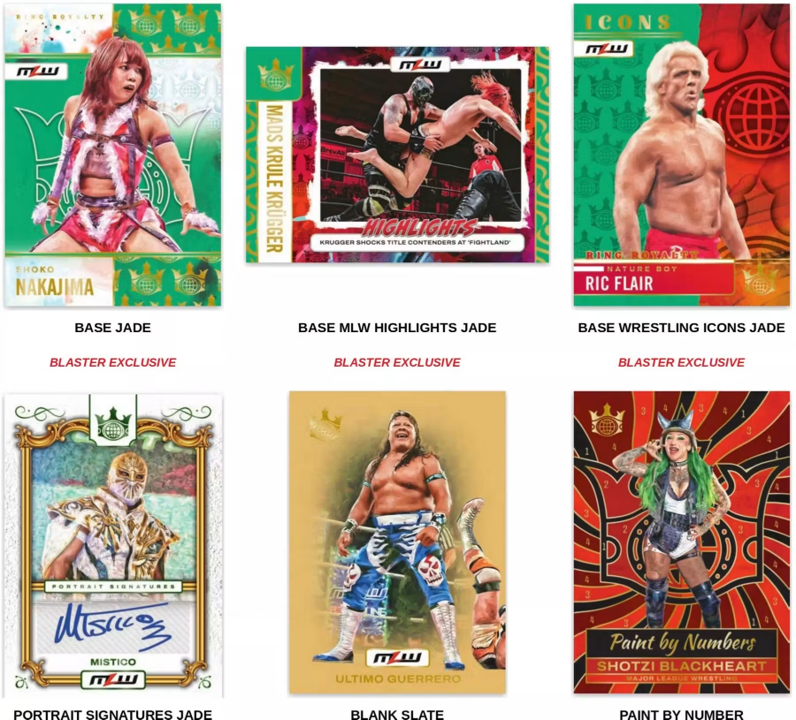 2026 Panini Ring Royalty Major League Wrestling Blaster Box (6 Packs)