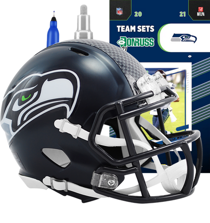 SEATTLE SEAHAWKS Riddell Speed Mini Helmet (Autograph Kit)