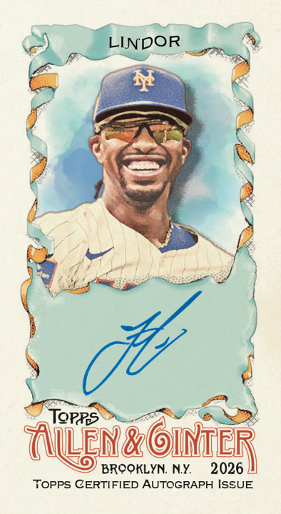 2026 Topps Allen & Ginter Baseball Hobby Pack (8 Cards)