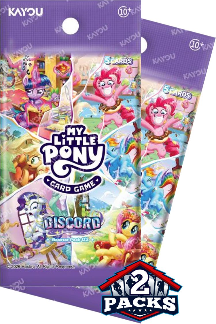 My Little Pony TCG: Series 2 DISCORD Booster 2pk (5 Cards)