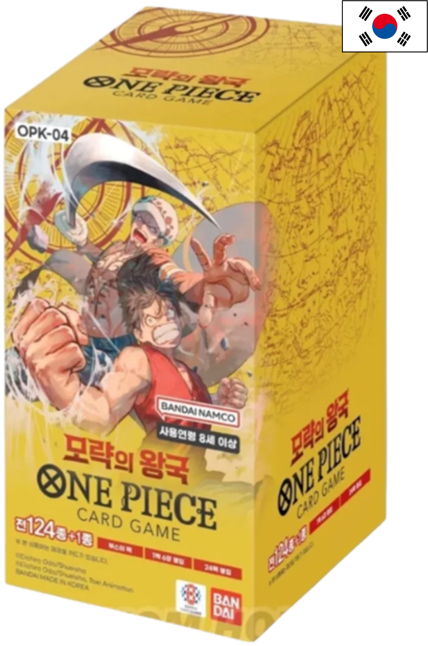 One Piece OPK04: Kingdom of Plots Korean Booster Box (24 Packs)