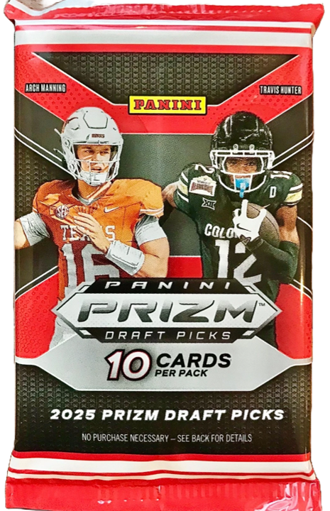 2025 Panini Prizm Draft Picks Football Blaster Pack (5 Cards)